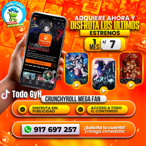 CRUNCHYROLL MEGA FAN – perfil
