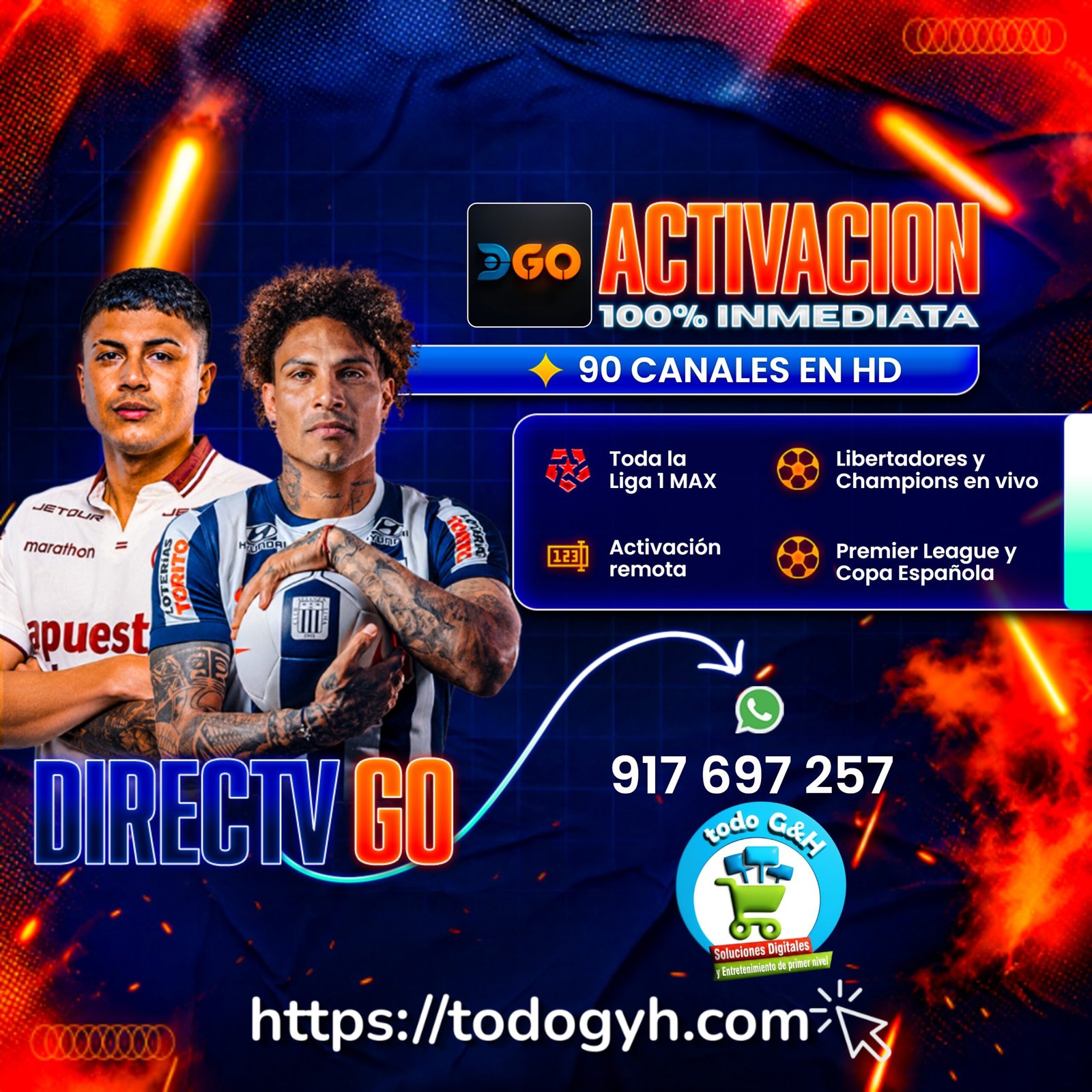 D-Go + Fútbol Pe - perfil TV d go + fútbol pe perfil tv