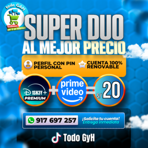 DUO 7: DISNEY PREMIUM + PRIME VIDEO