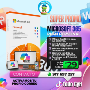 MICROSOFT 365 – plan personal