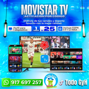 MOVISTAR TV CON LIGA 1 MAX – perfil TV