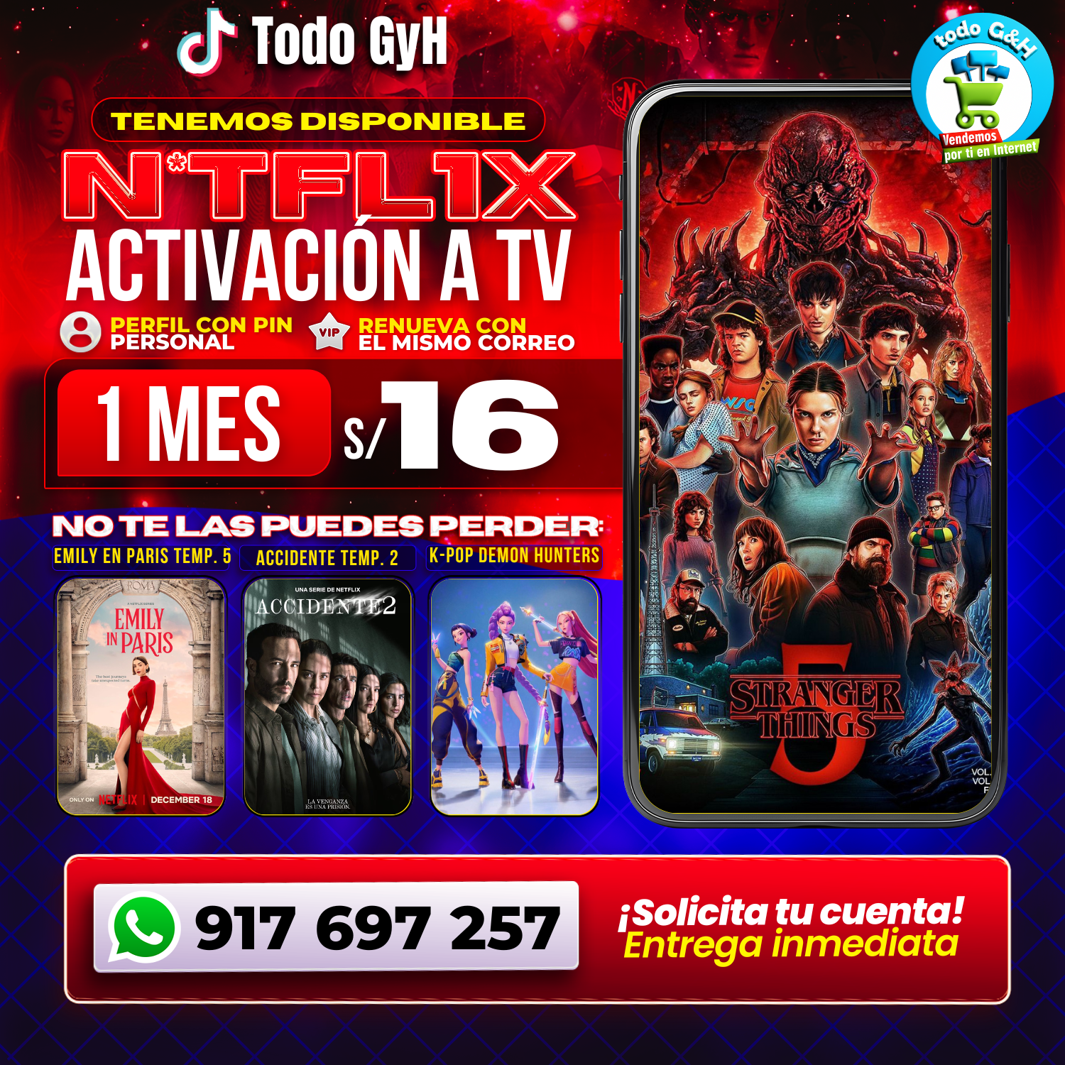 netflix premium ip perÚ perfil tv