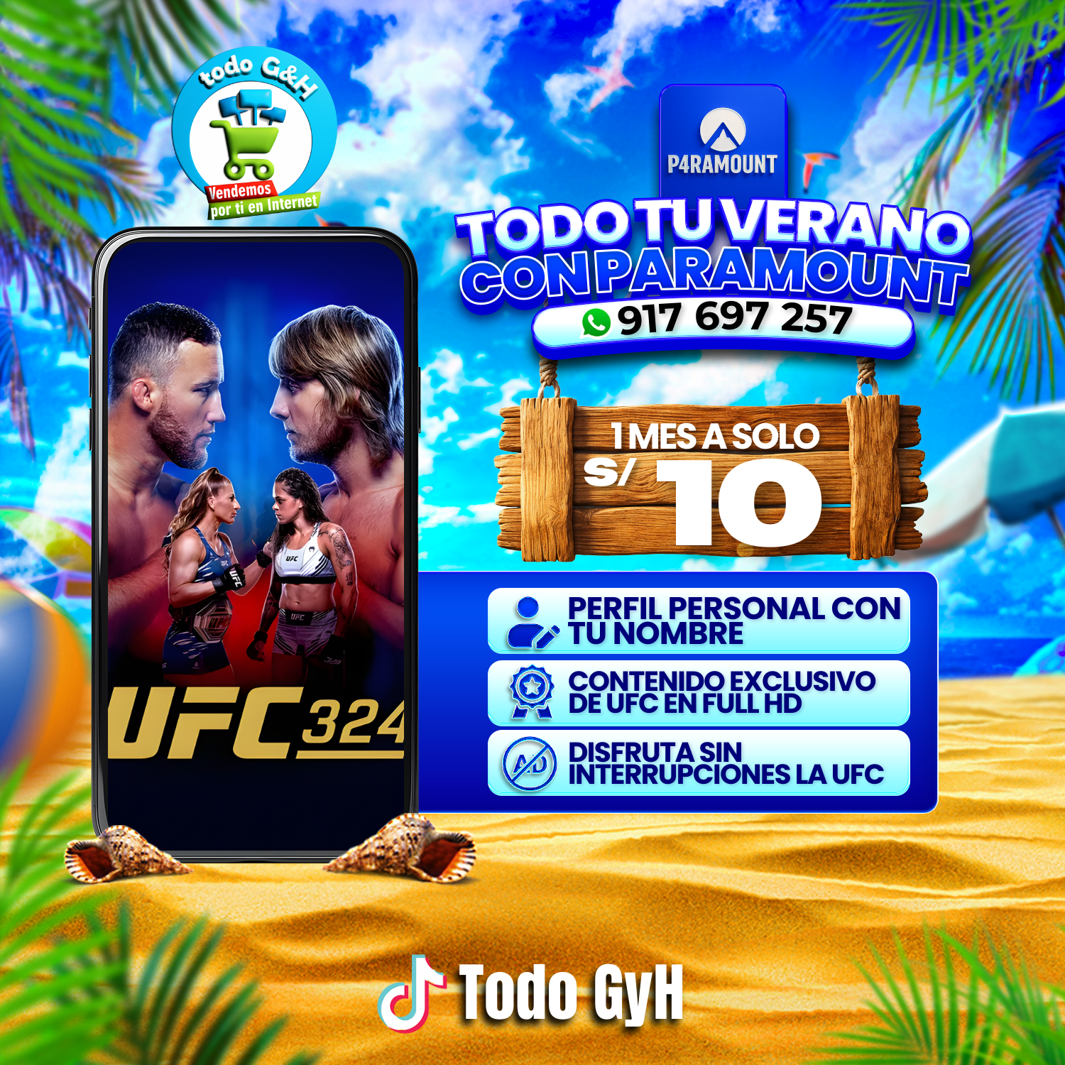 paramount con exclusividad ufc perfil