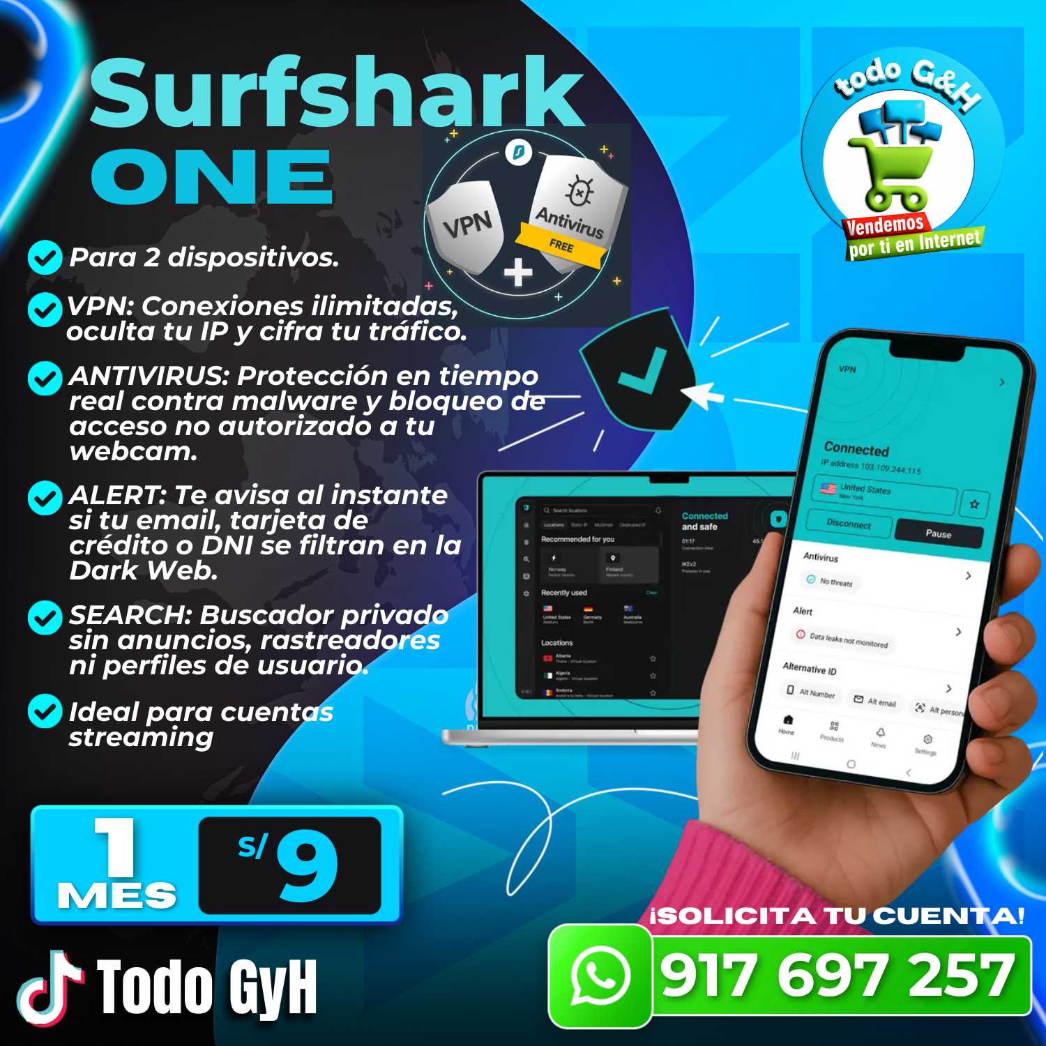 surfshark one vpn