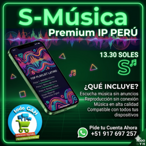 S-Música Premium IP PERÚ
