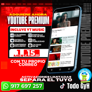 YOUTUBE PREMIUM IP PERÚ