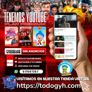 TODO GYH YOUTUB3 PR3M1UM